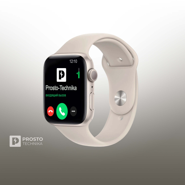 Умные часы Apple Watch Series SE Gen 2 40 мм Aluminium Case, Сияющая звезда Sport Band S/M